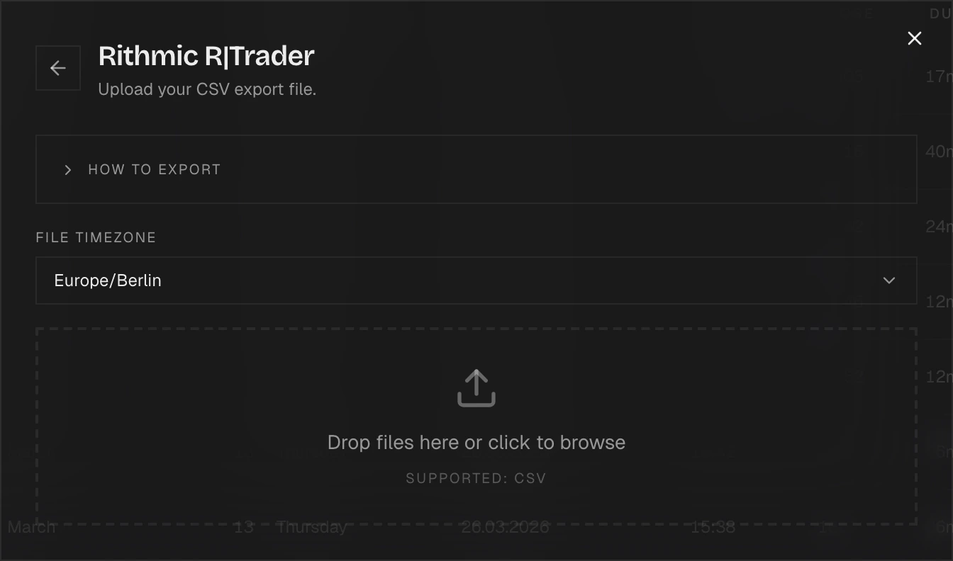 Import wizard broker selection