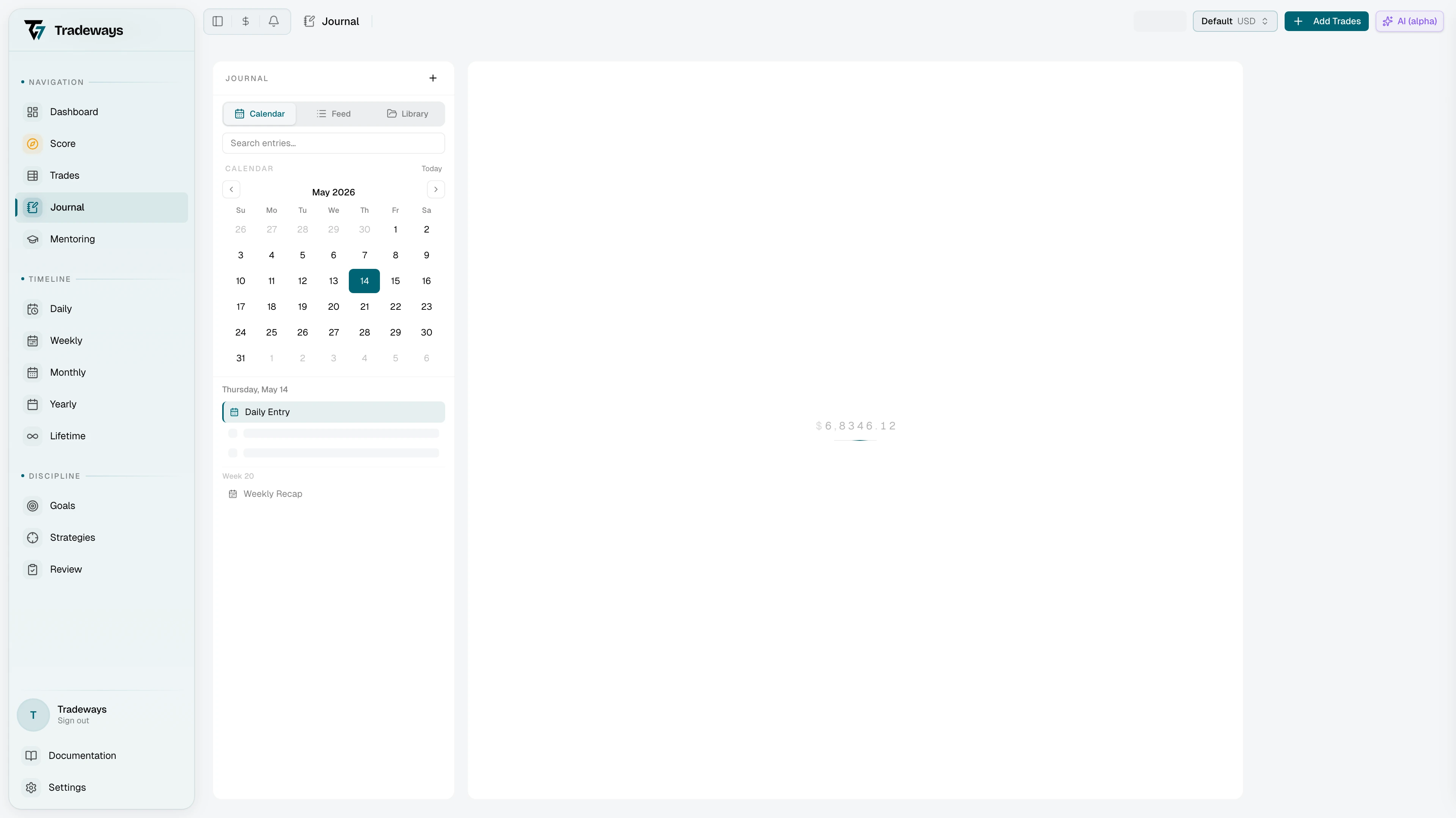 Notebook editor with formatting toolbar and status bar